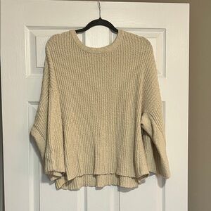 Neutral ground Cozy Cream Sweater